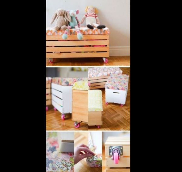 organizador para brinquedos com rodas