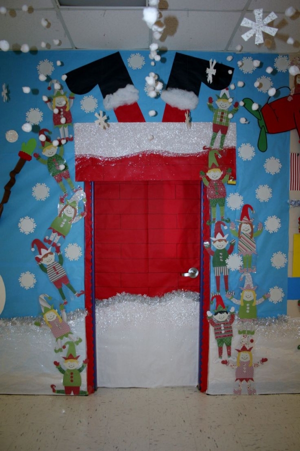 Painel de Natal para Escola: 20 Ideias - Artesanato Passo a Passo! Painel de Natal para Escola: 20 Ideias - Artesanato Passo a Passo!