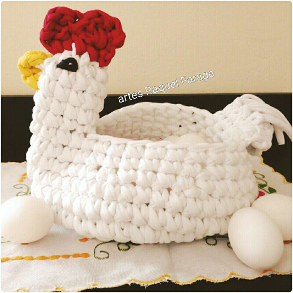 galinha em crochê porta ovo pequena galinha em crochê porta ovo pequena