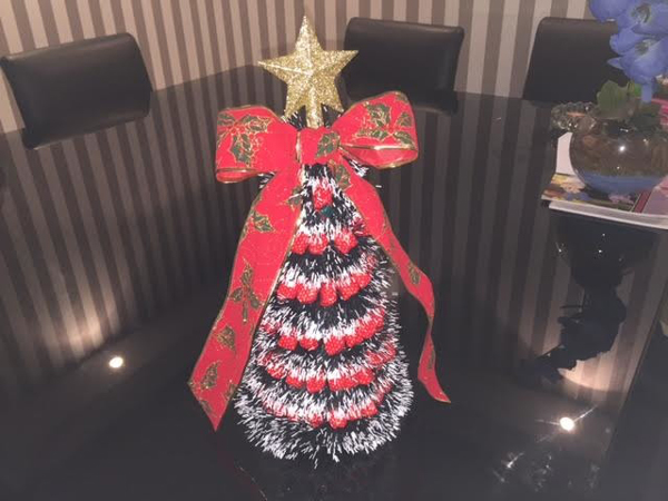arvore de natal com balas sofisticada arvore de natal com balas sofisticada