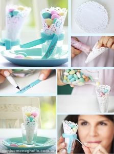 15 Ideias de Como Fazer Cone de Papel - Artesanato Passo a Passo!