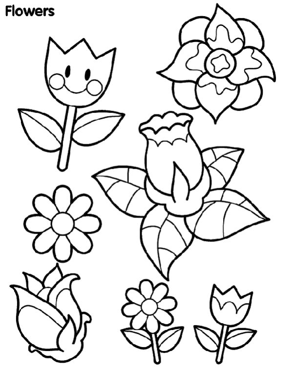 desenhos de flor com carinha