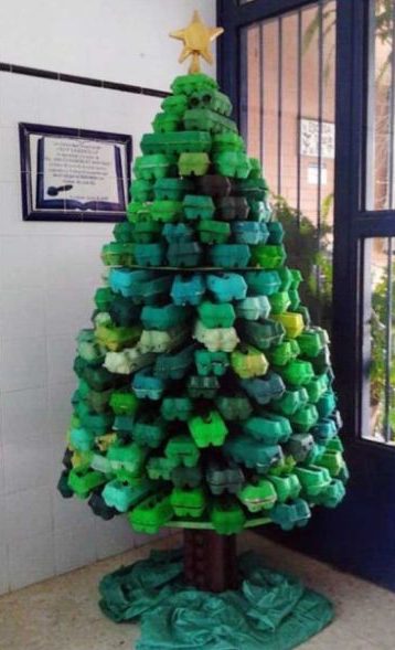 Árvore de Natal Artesanal: ideias simples e econômicas - Artesanato Passo a Passo! Árvore de Natal Artesanal: ideias simples e econômicas - Artesanato Passo a Passo!