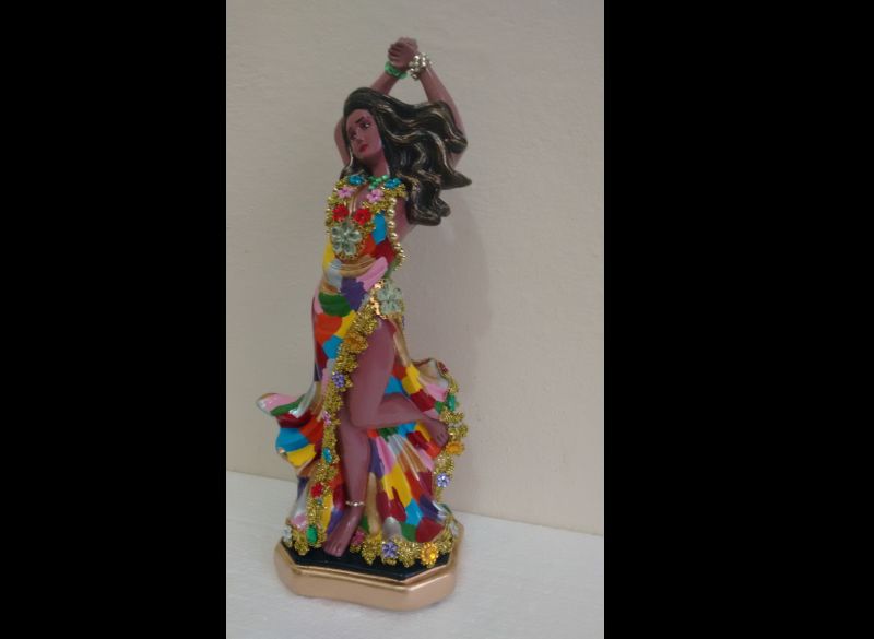 pintura em gesso cigana