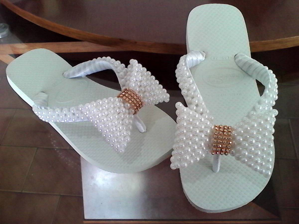 quero ver chinelo de pérola
