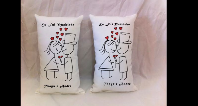 lembrancinha de casamento almofada lembrancinha de casamento almofada