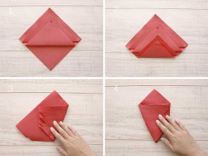 Como dobrar Guardanapo de Papel: 25 Ideias práticas e eficientes ...