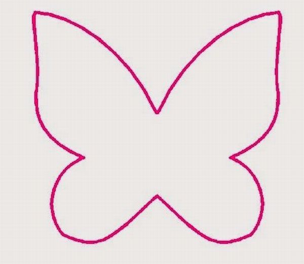 borboleta de papel pink