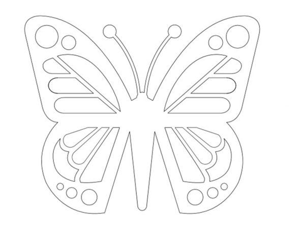 borboleta de papel 25 moldes artesanato passo a passo