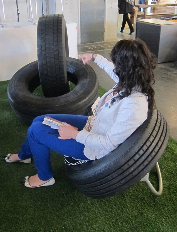 reciclagem com pneus cadeira reciclagem com pneus cadeira