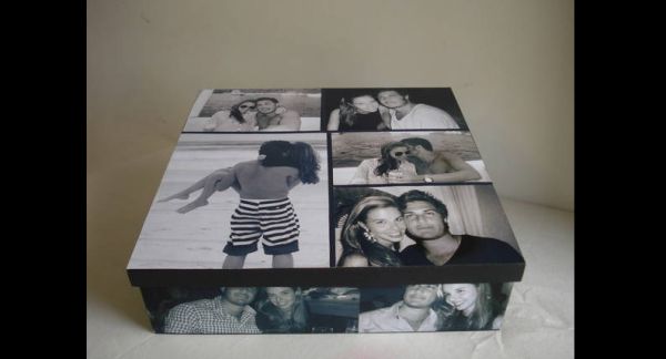 caixa decorada com fotos como fazer caixa decorada com fotos como fazer