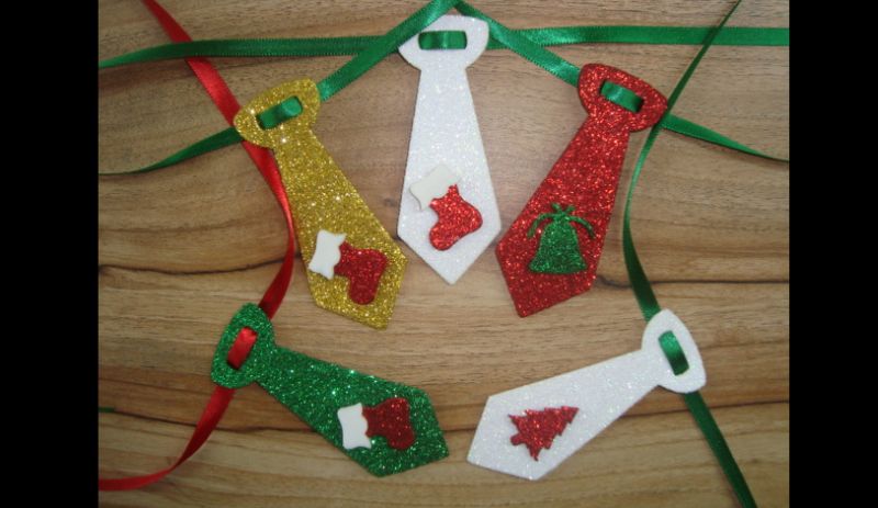 gravata em EVA natal