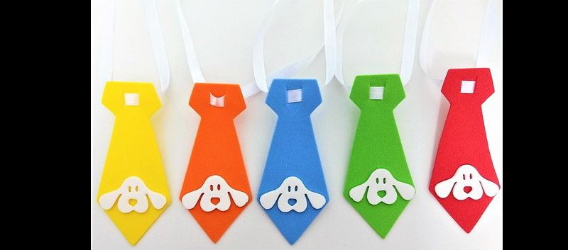 gravata em EVA cachorro