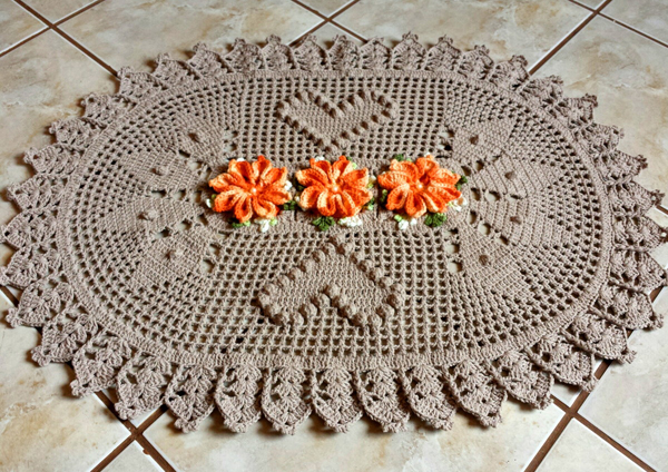 tapete de croche pipoca tapete de croche pipoca
