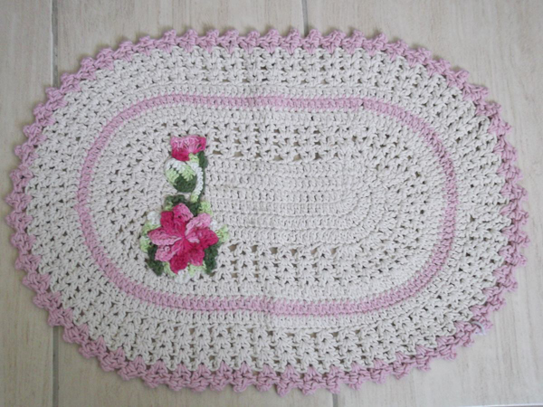 tapete de croche lilas tapete de croche lilas