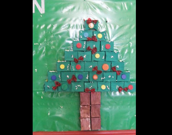 Árvore de Natal com Caixa de Leite: 25 Fotos - Artesanato Passo a Passo!