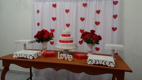 cortina com coração casamento cortina com coração casamento