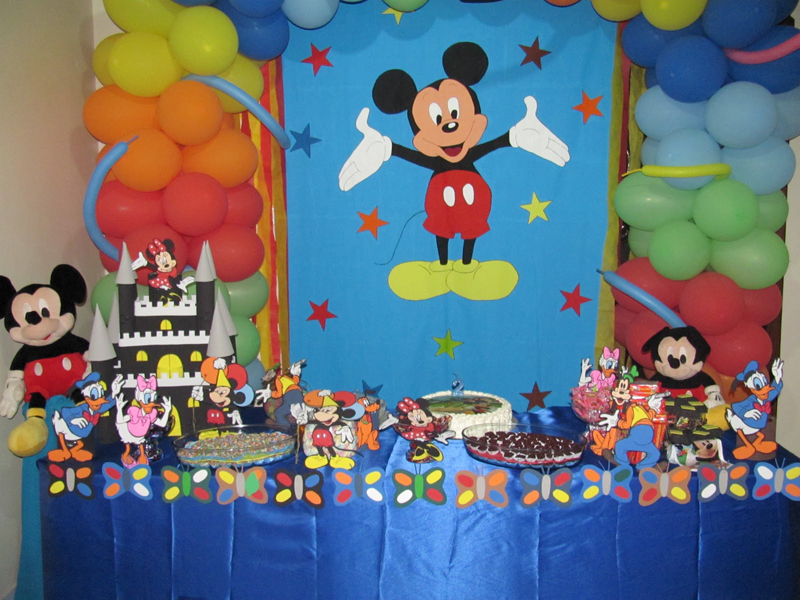 Painel de aniversário mickey