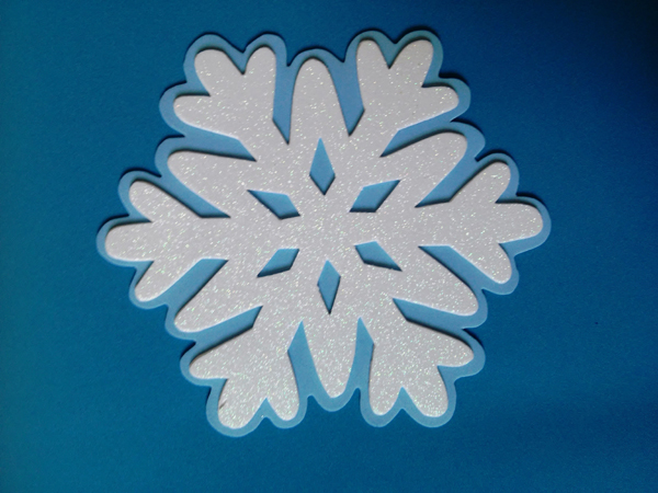 flocos de neve 3D eva frozen