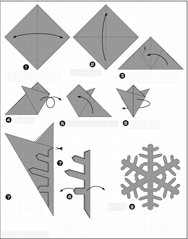 tutorial flocos de neve