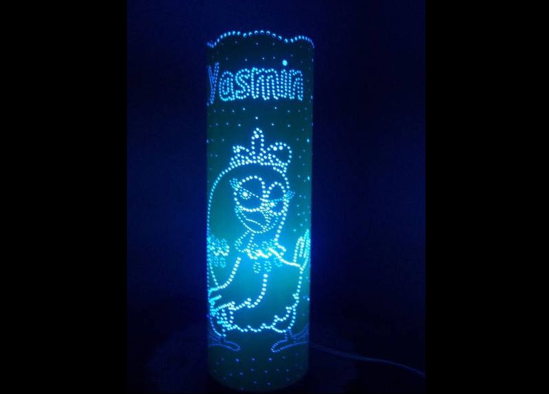 luminaria de pvc galinha pintadinha 