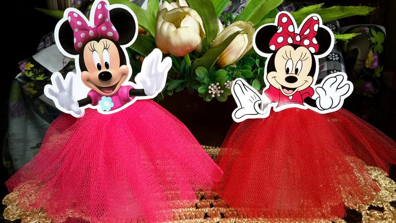 lembrança minnie tubete lembrança minnie tubete
