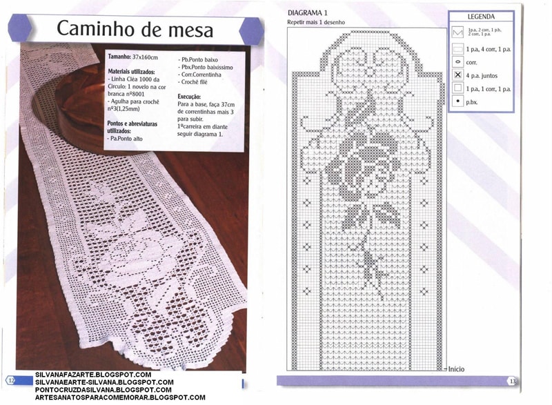 como fazer centro de mesa de croche 