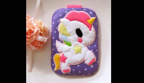 capinha de unicornio fofa