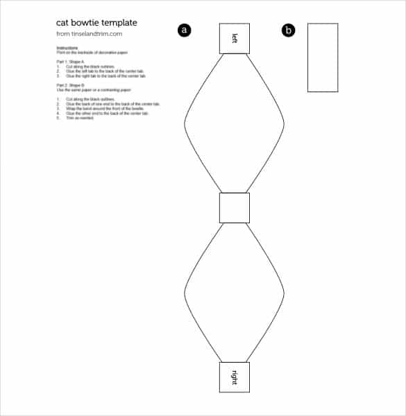 molde de gravata chique