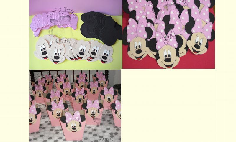 Lembrancinhas da minnie passo a passo 