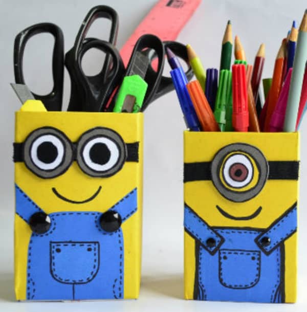porta-trecos reciclado minion porta-trecos reciclado minion