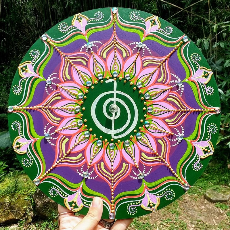 mandala rosa 