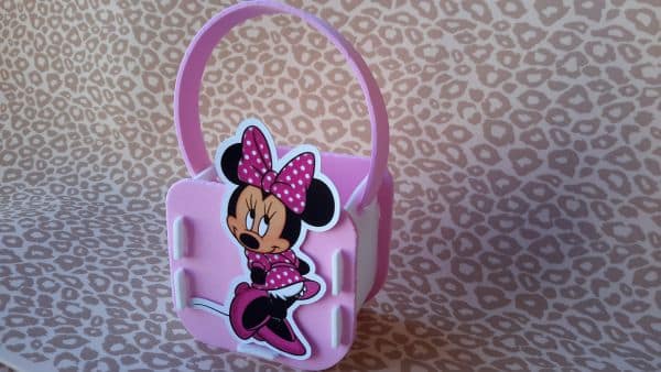 cesta eva minnie fofa