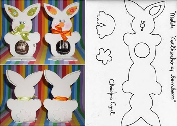 Lembrancinhas De Pascoa Com Moldes 25 Modelos E Inspiracoes Artesanato Passo A Passo