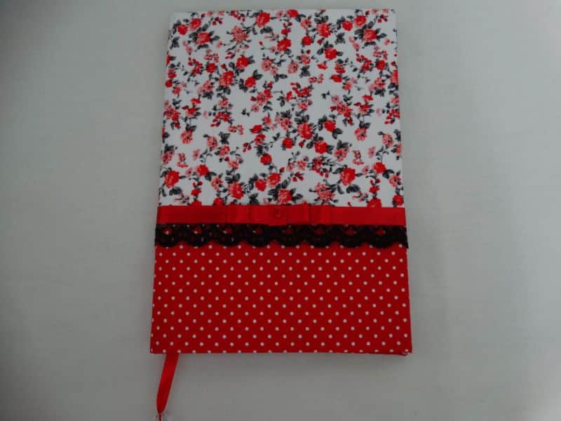 caderno decorado aviamento