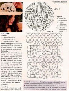 Chapéu de Crochê: Passo a Passo: 25 Modelos - Artesanato Passo a Passo!
