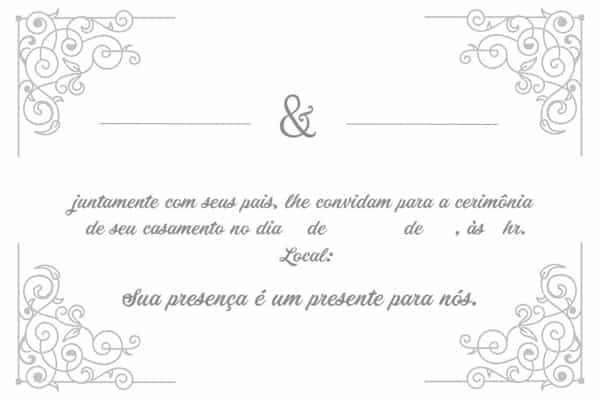 Featured image of post Convites De Casamento Simples Para Imprimir Criar em sua casa o seu convite al m de fazer voc economizar vai tamb m imprimir o seu estilo pessoal pensando nisso preparamos v rias imagens de decora o de casamento simples para te inspirar