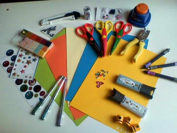 Materiais para Scrapbook