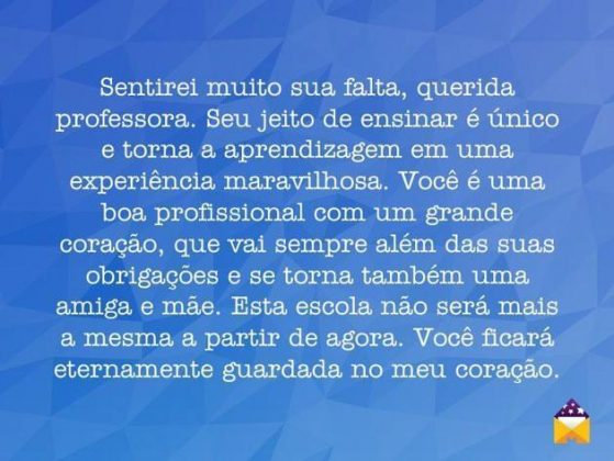 Mensagem para Professora: para Cartões, Despedidas, Agradecimento ...