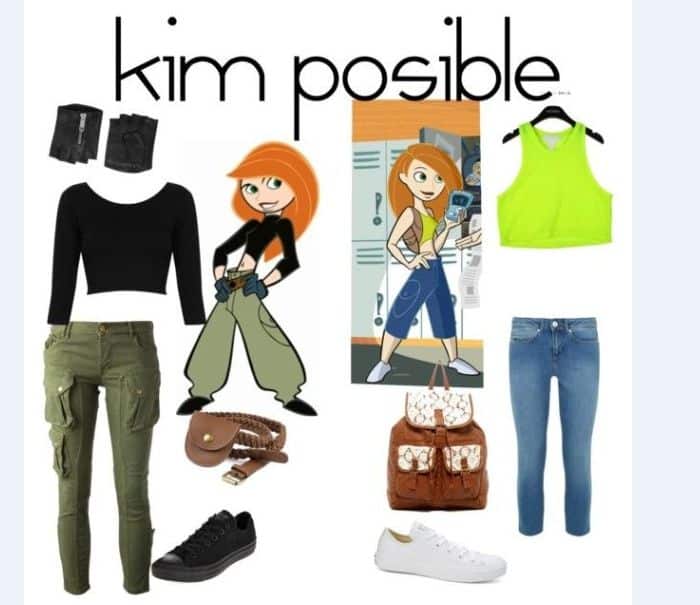 fantasia da personagem kim