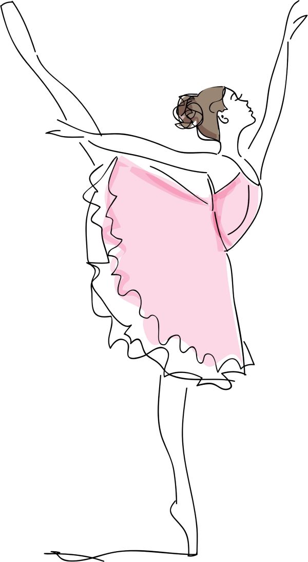 Ballerina rosa