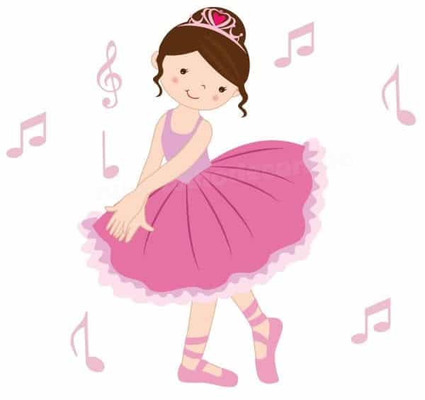 desenho de bailarina para colorir imprimir e moldes artesanato