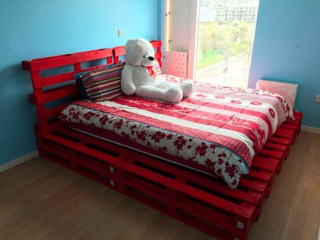 cama de pallet