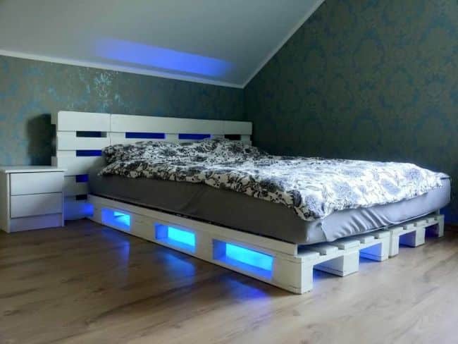 pallets com luz