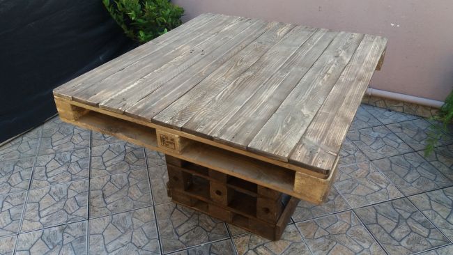 mesa de pallet 