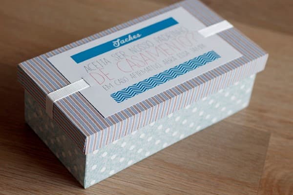 convite-de caixa de papel