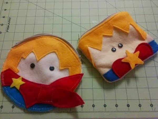 necessaire pequeno principe em feltro