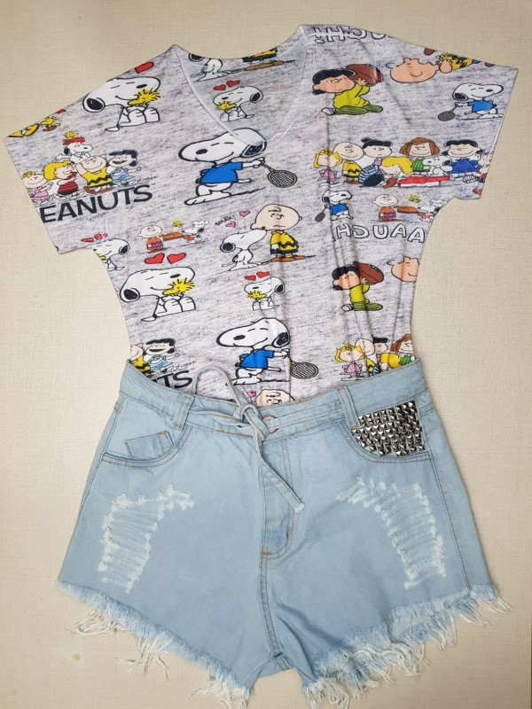 customizar shorts jeans com tecido