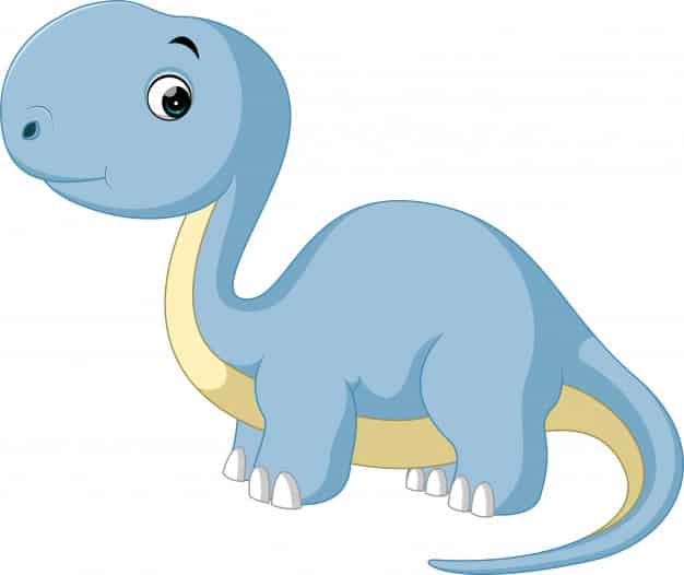 Desenho de Dinossauro para Colorir - Artesanato Passo a Passo!