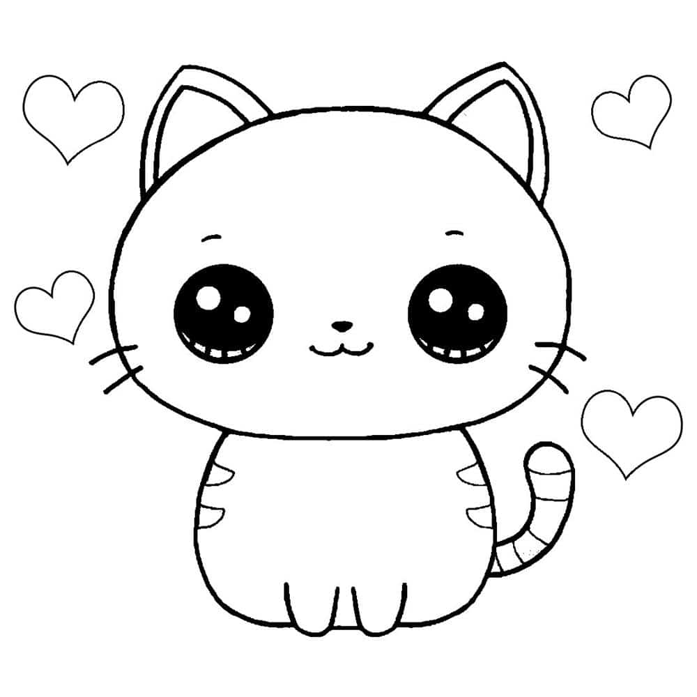 Desenhos Para Colorir Fofos De Animais RETOEDU
